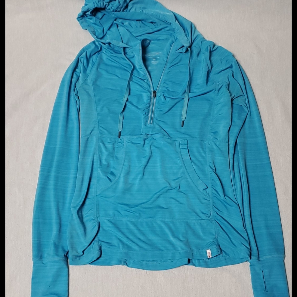 Tangerine Zip Hoodie